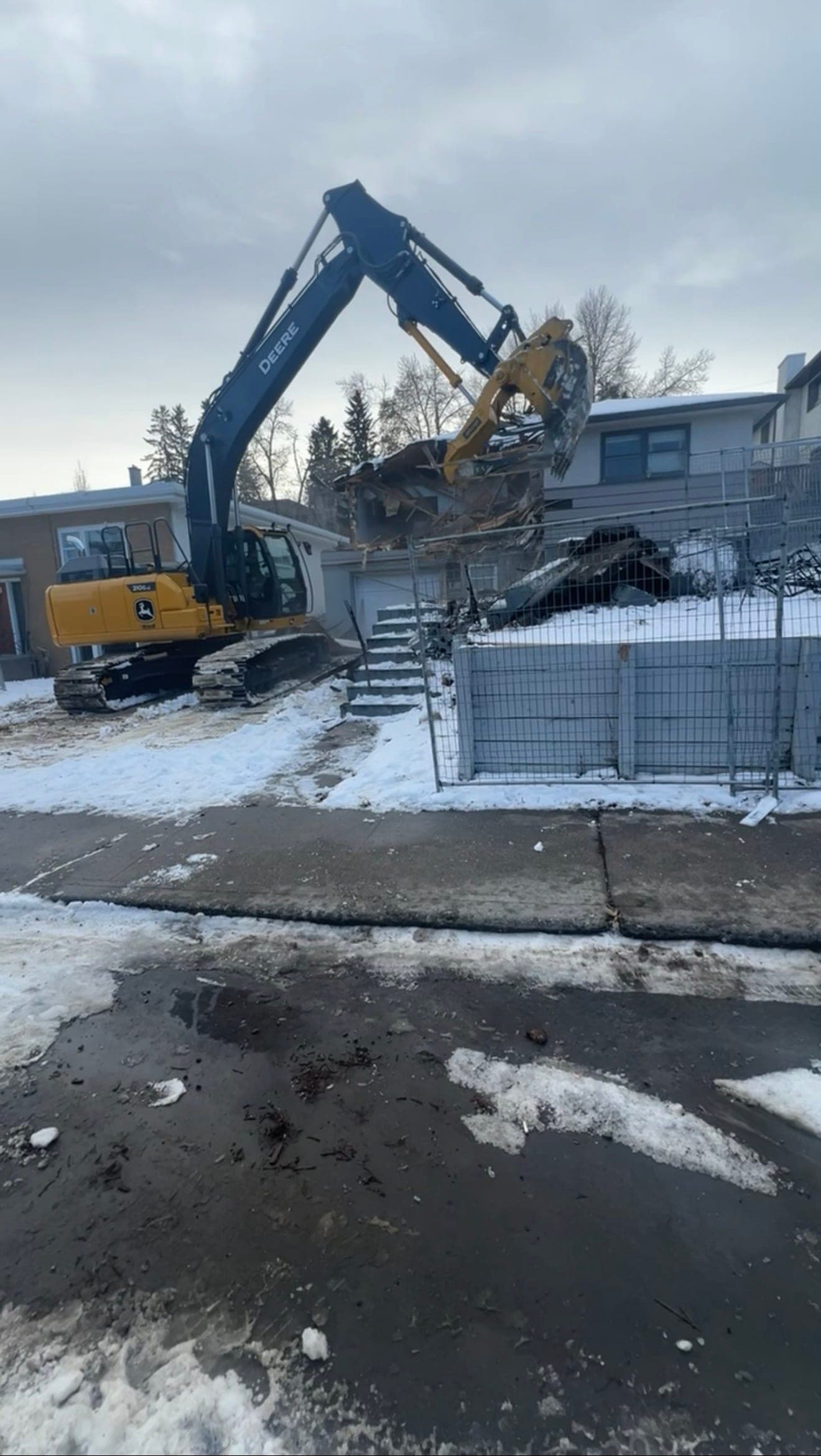 Residential Redevelopment Demolition – 28th Avenue SW, Marda Loop, Calgary - Image 2