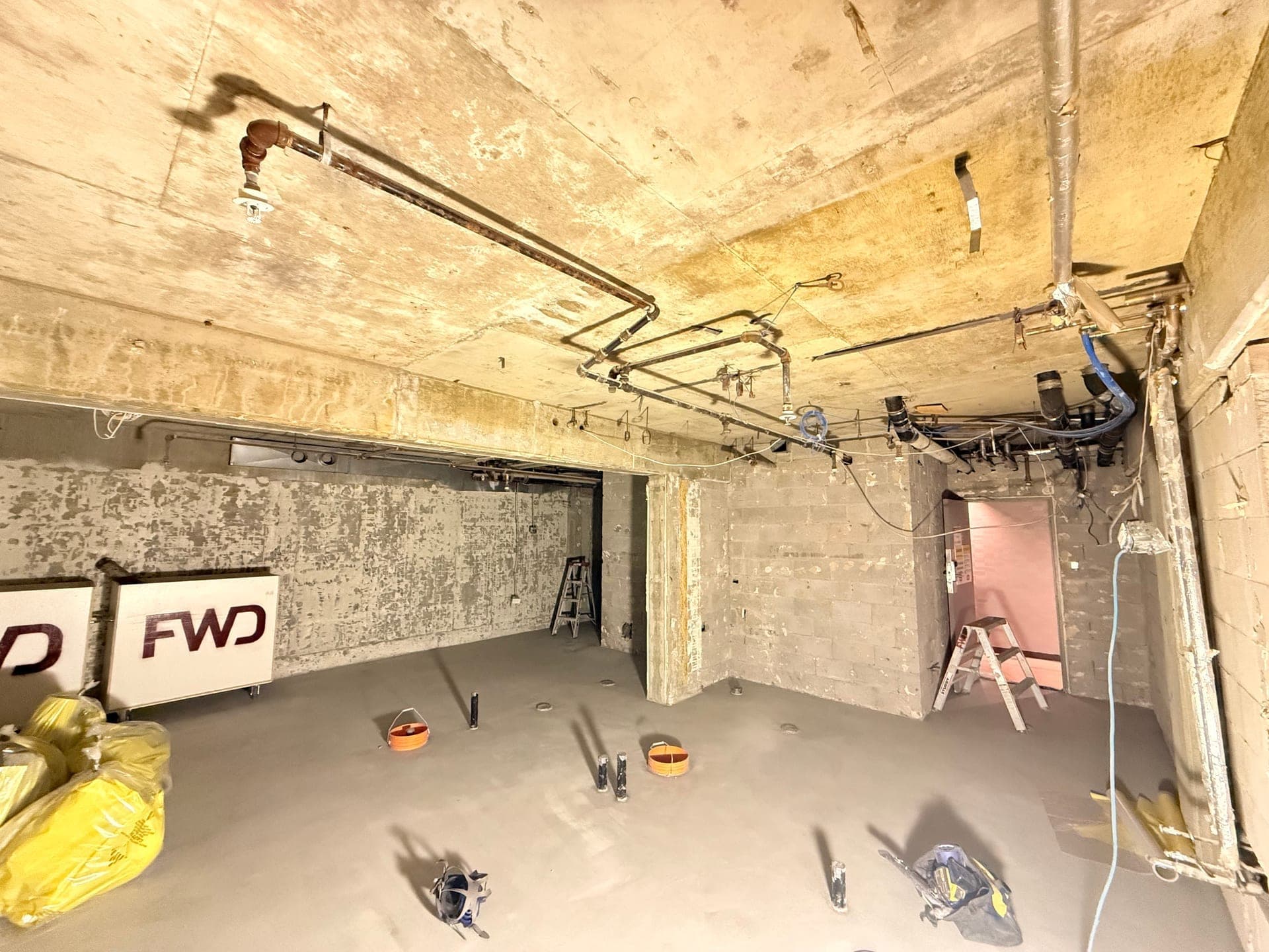 Hospitality Interior Demolition: Spa & Hot Tub Removal at the Blackfoot Hotel