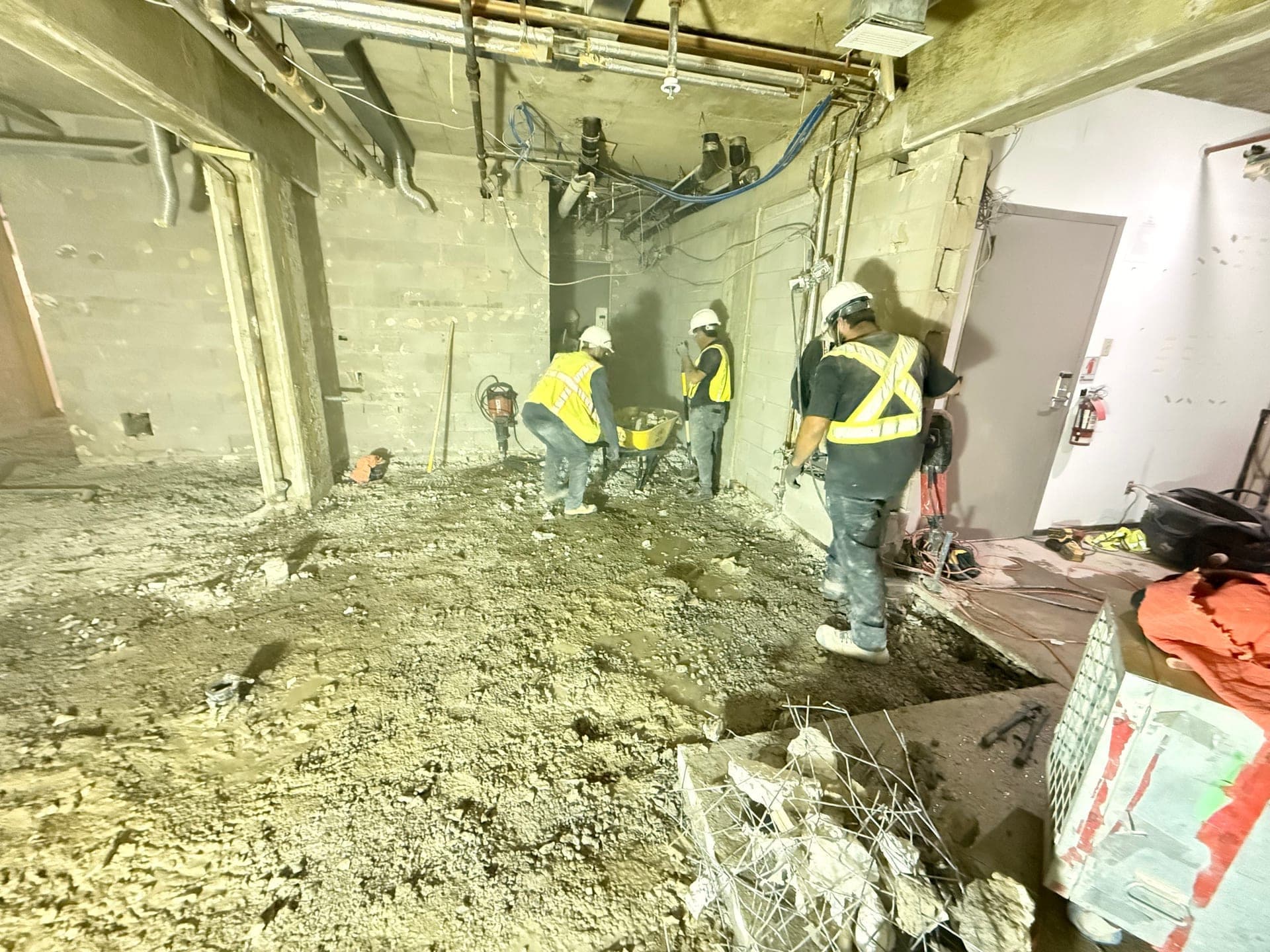Hospitality Interior Demolition: Spa & Hot Tub Removal at the Blackfoot Hotel - Image 3