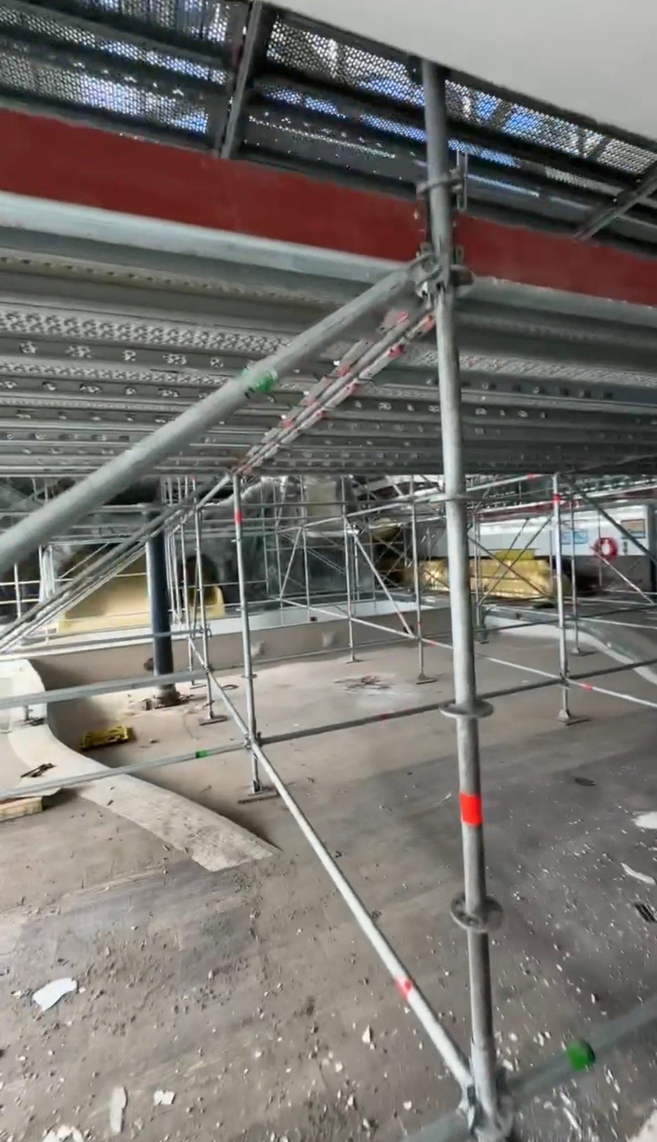 High-Security Indoor Pool & Roof Demolition: Pomeroy Kananaskis Mountain Lodge