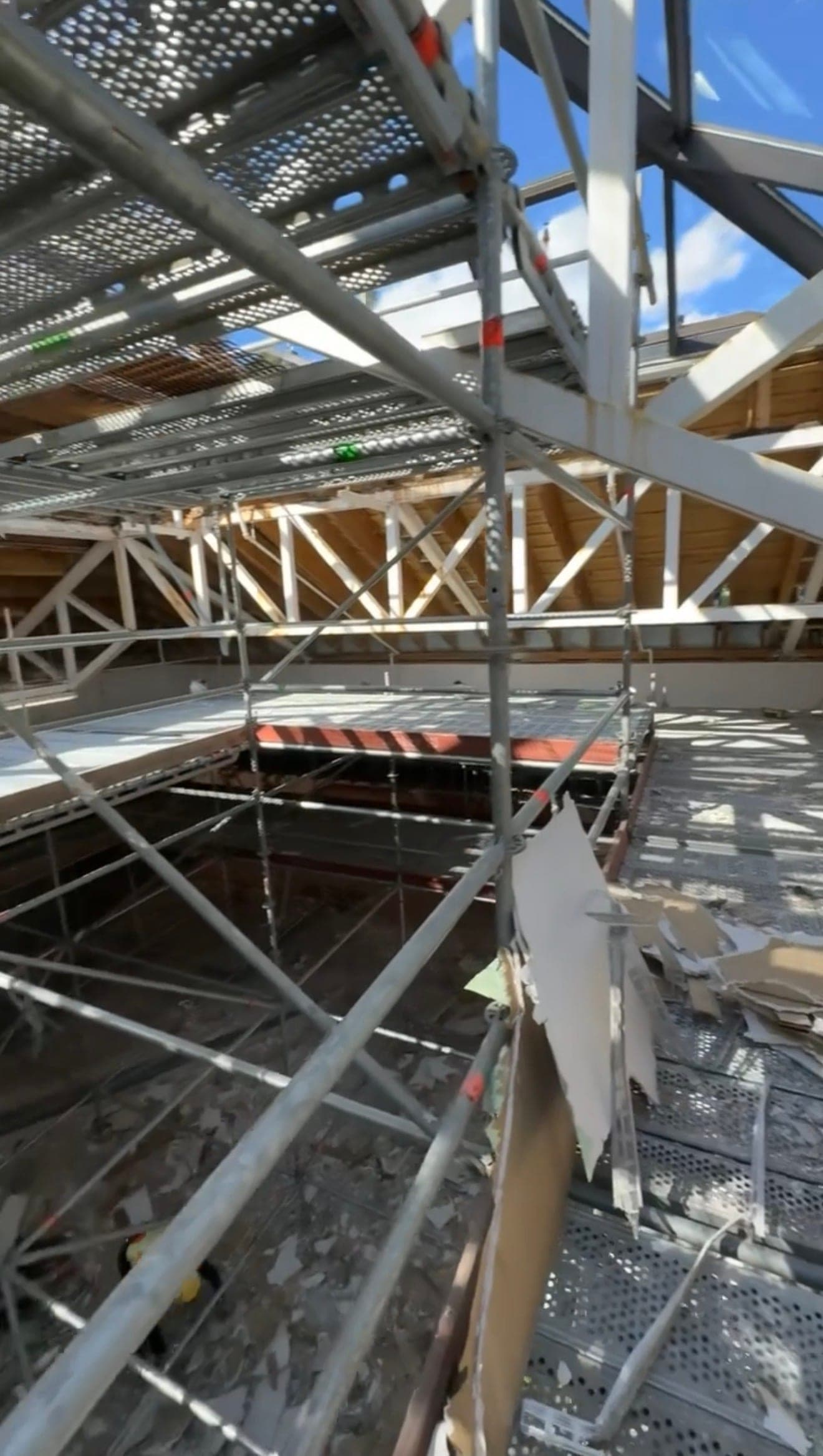 High-Security Indoor Pool & Roof Demolition: Pomeroy Kananaskis Mountain Lodge - Image 3